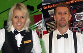 Lucy Hazzard, Ian Hazzard Wild Diamonds fun casino, brisbane fun casino for the real deal