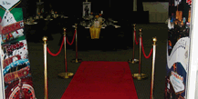 Red carpet entrance